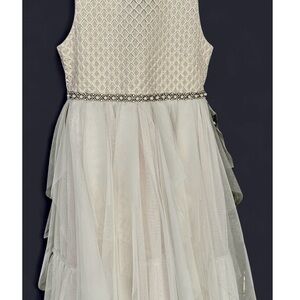 Elegant Cream Kids Dress